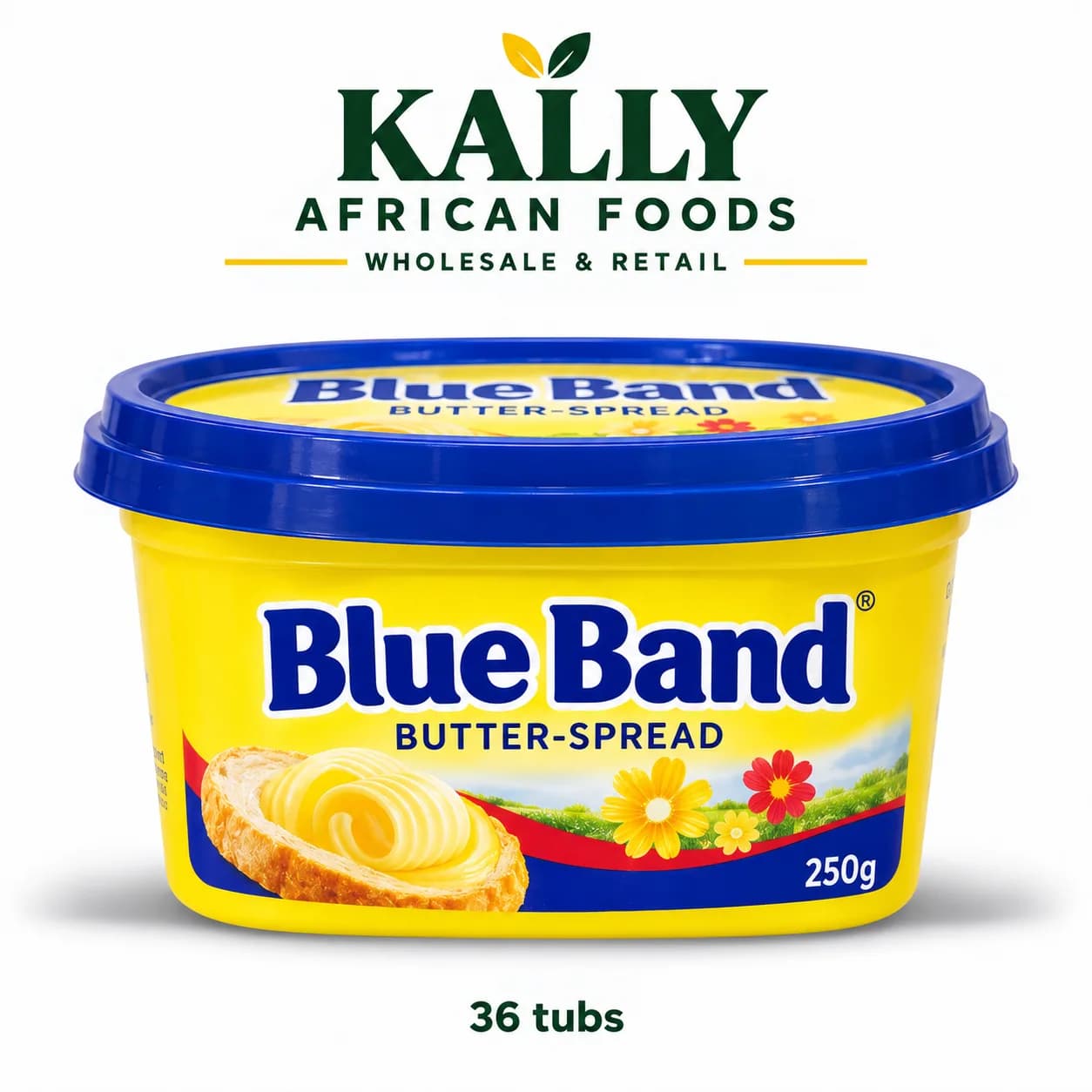 Blueband Butter-Spread 250g (36 tubs)