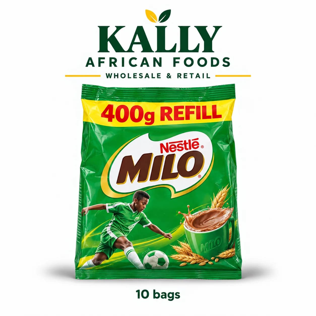 Milo 400g Refill (10 bags)