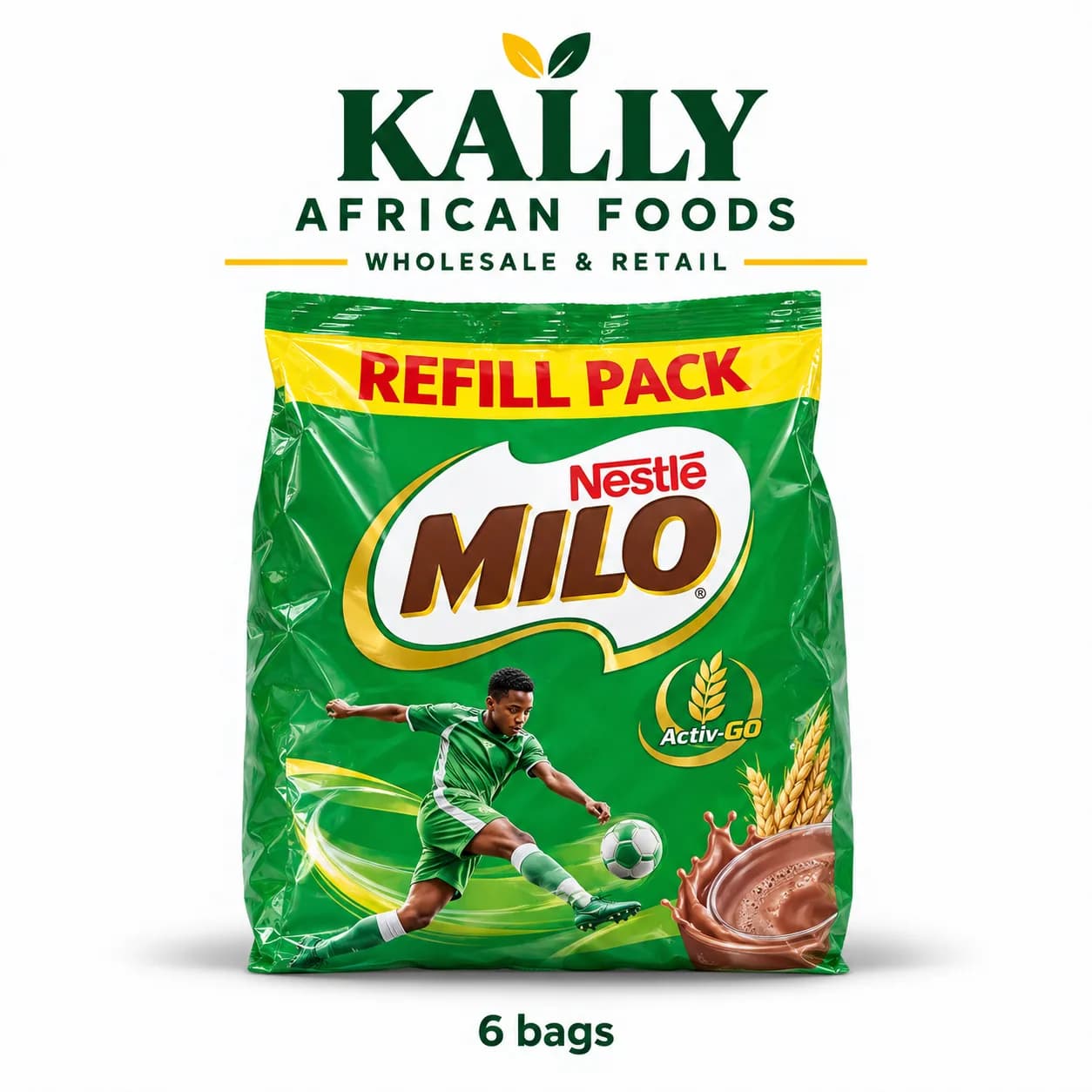Milo 800g Refill (6 bags)