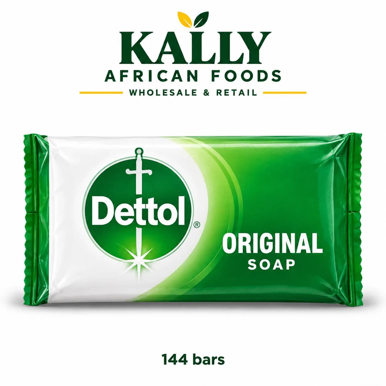 Dettol Soap (144 bars)