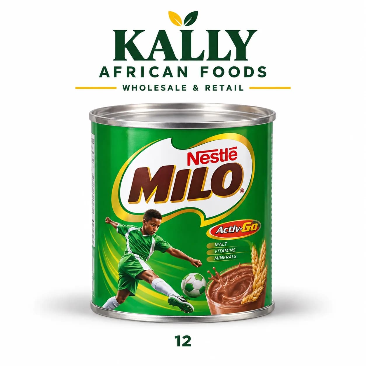 Milo Tin Small (12 tins)