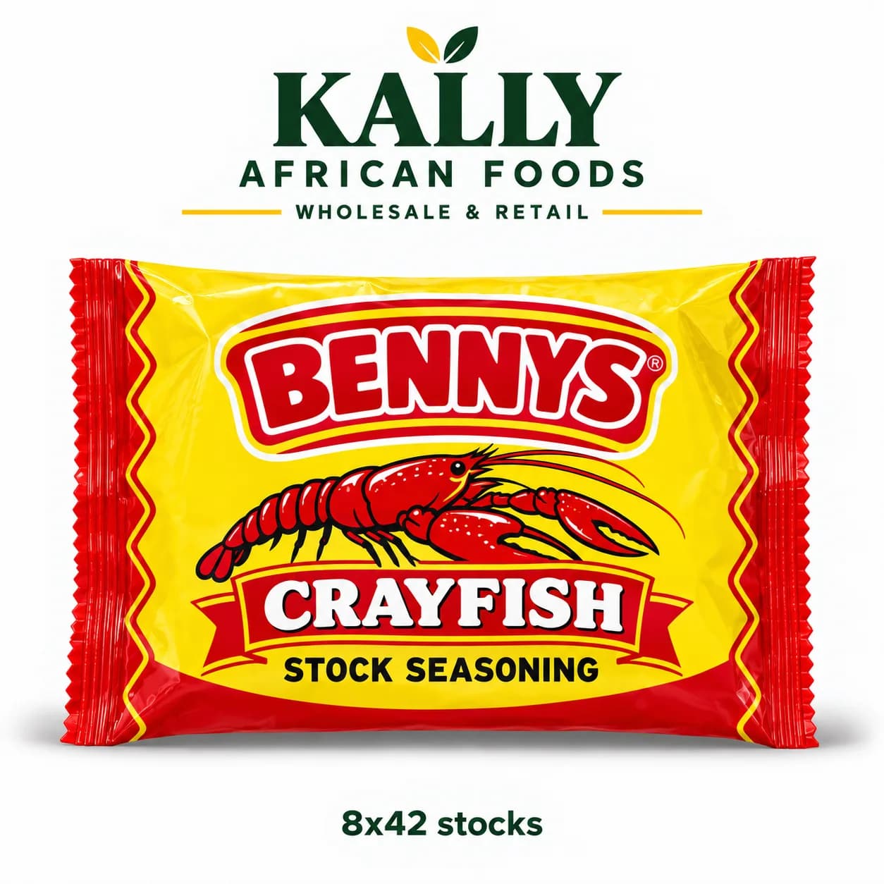 Bennys Crayfish Stock (8 x 42 stocks)