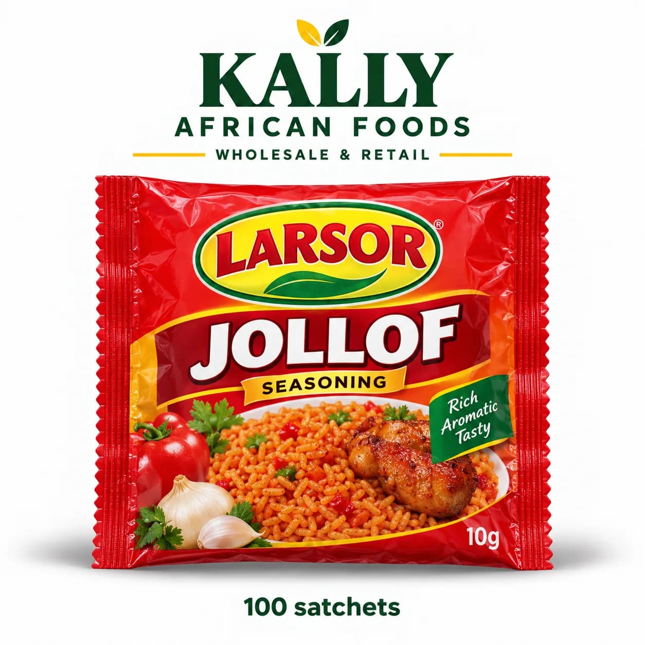 Larsor Jollof 10g (100 sachets)