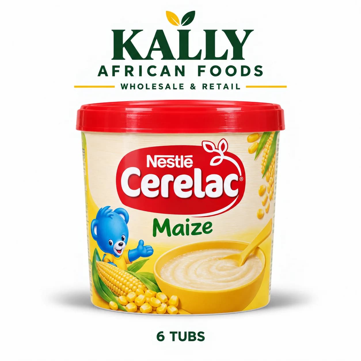 Cerelac Maize (6 tubs)