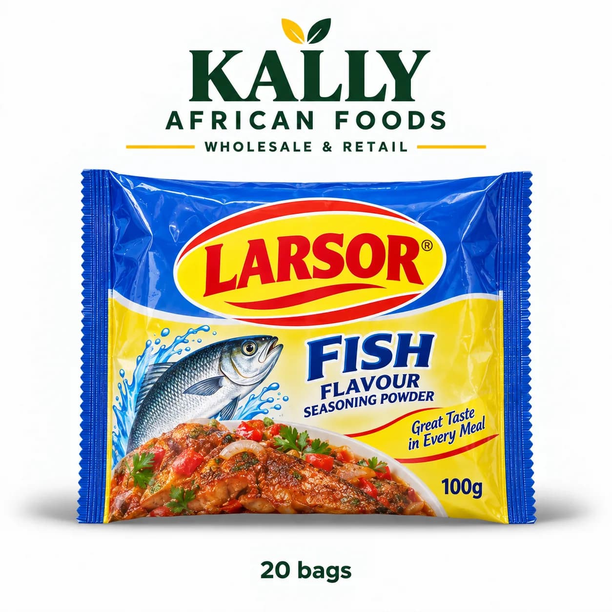 Larsor Fish 100g (20 bags)