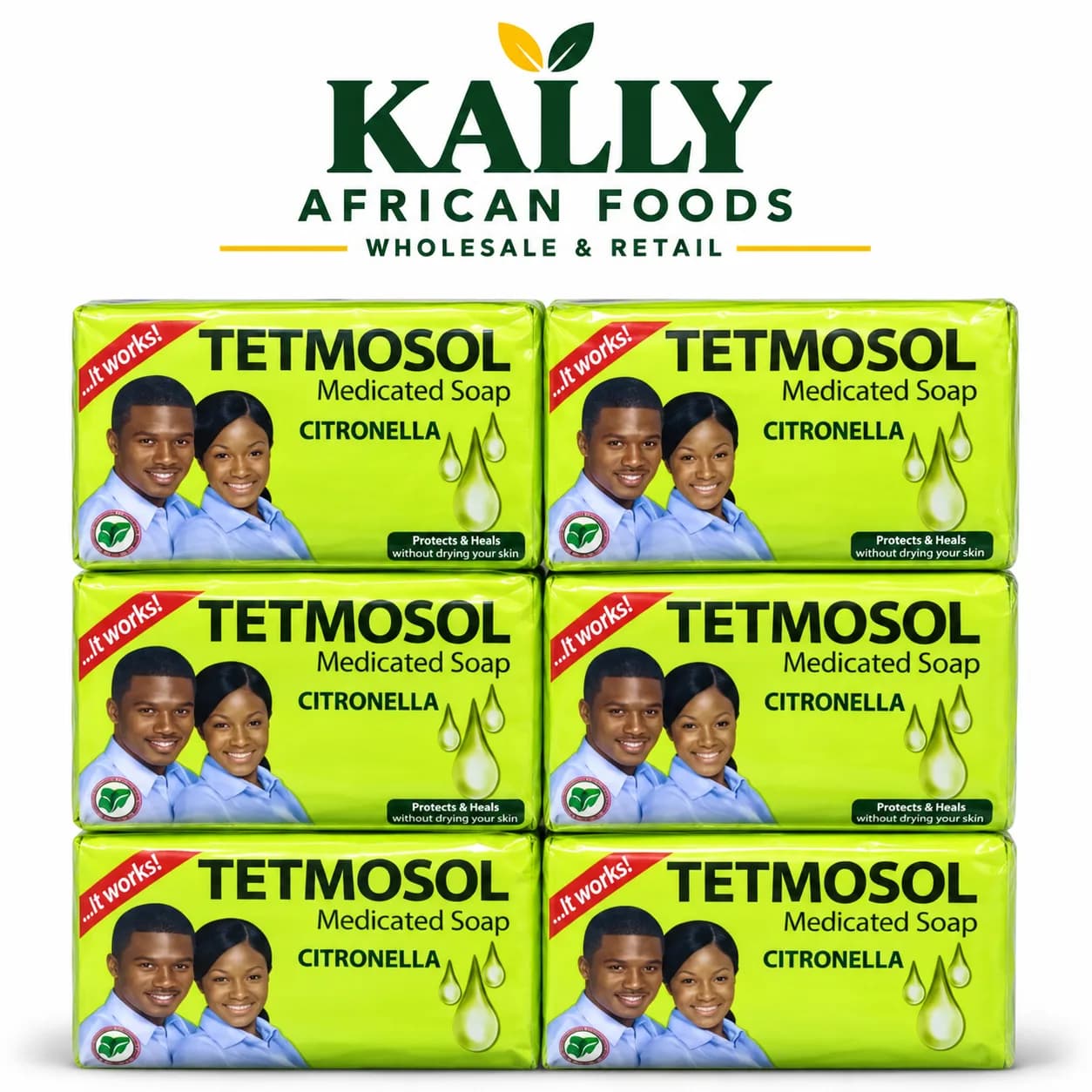 Tetmosol Soap (72 bars (12x6))